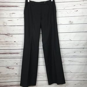 J. Crew Black Favorite Fit Trouser Pants Size 2